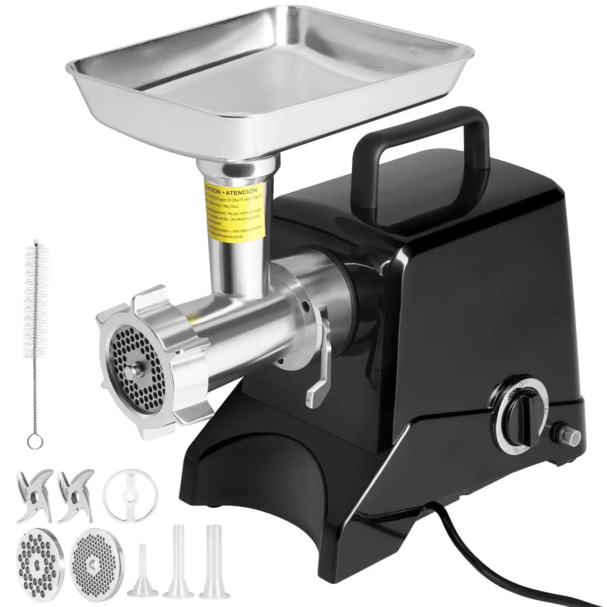 Industrial Meat Mincer With 2 Blades And 3 Plates