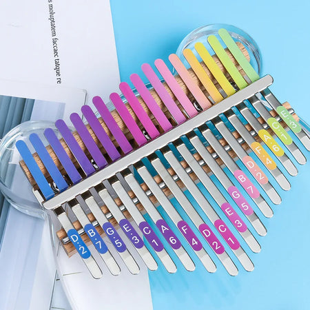 Miwayer 17 Keys Scale Kalimba Sticker &ndash; Easy Learning Tool