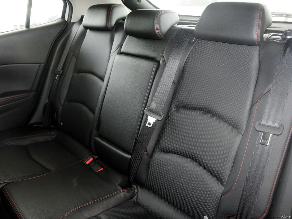 Индивидуальные чехлы для сидений из искусственной кожи Mazda 3 2014 2018