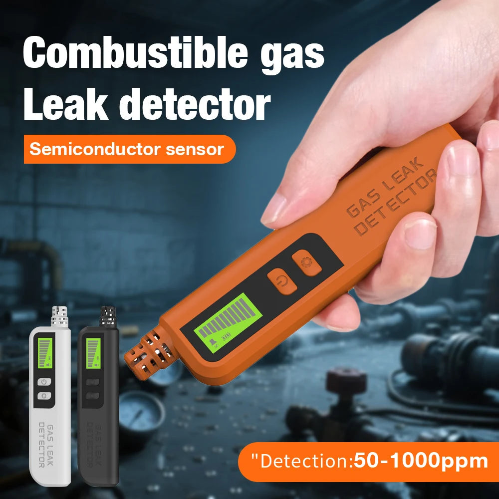 QTX-1 Portable Combustible Gas Leak Detector &ndash; LCD Display
