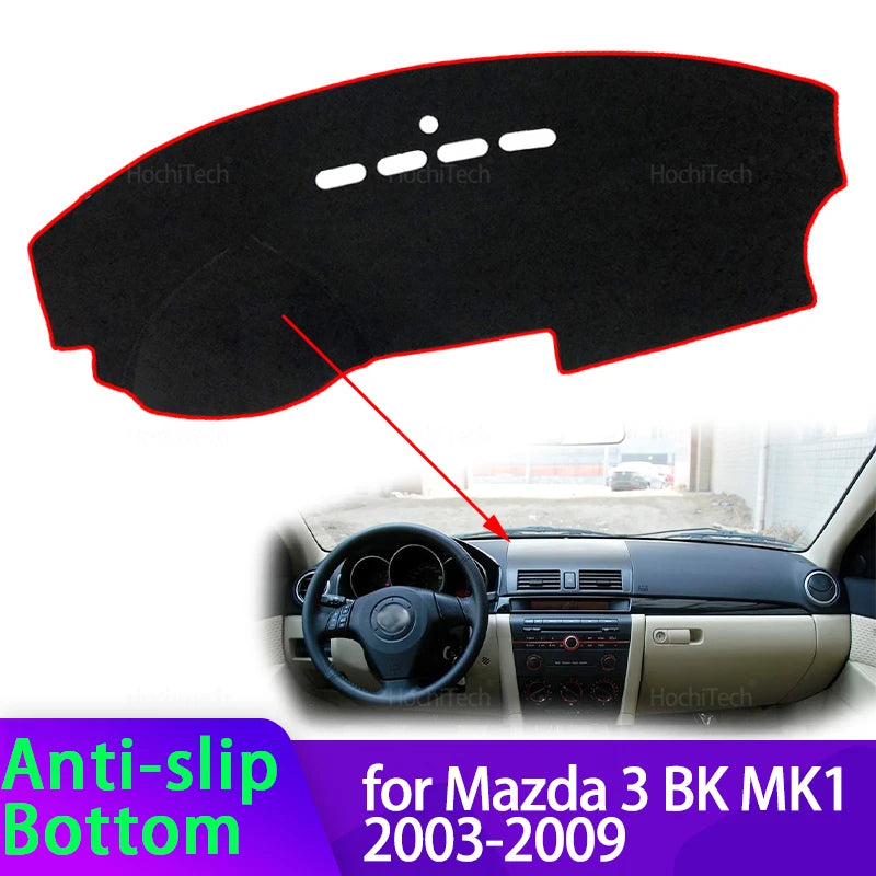 Kojelaudan matto Mazda 3 BK MK1 2003-2009 polyesterikansi