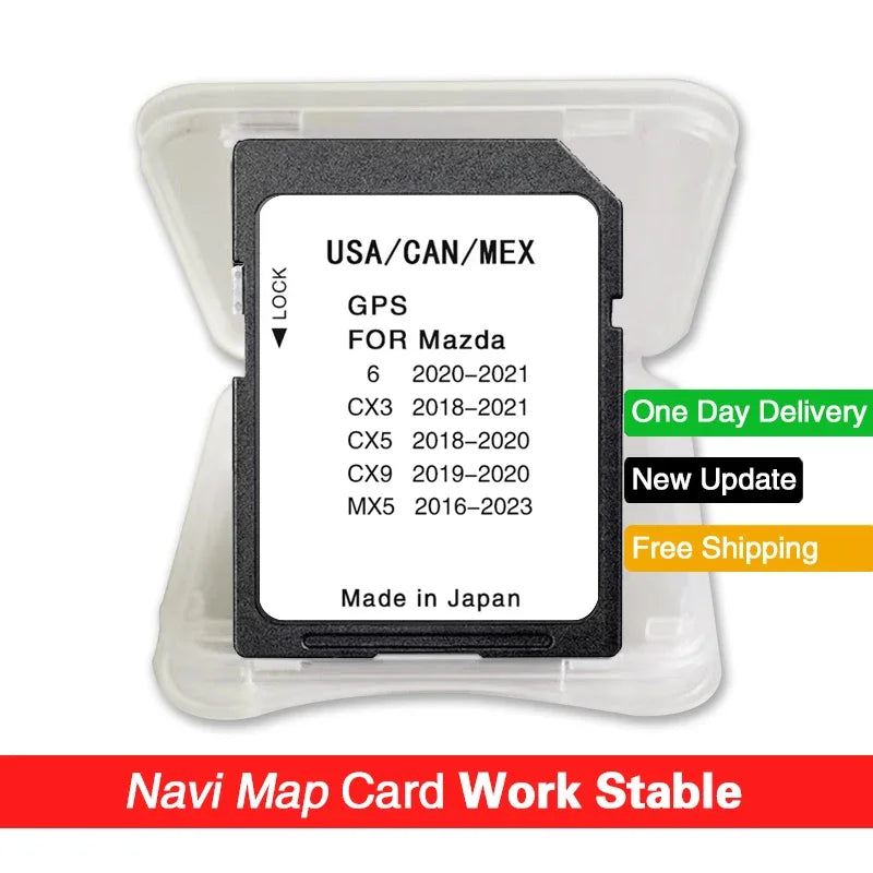 Sat Nav 8GB USA CAN MEX SD Card 2023 &ndash; Updated 2023 Maps CHINA / for 6 CX-3 CX-5 CX-9