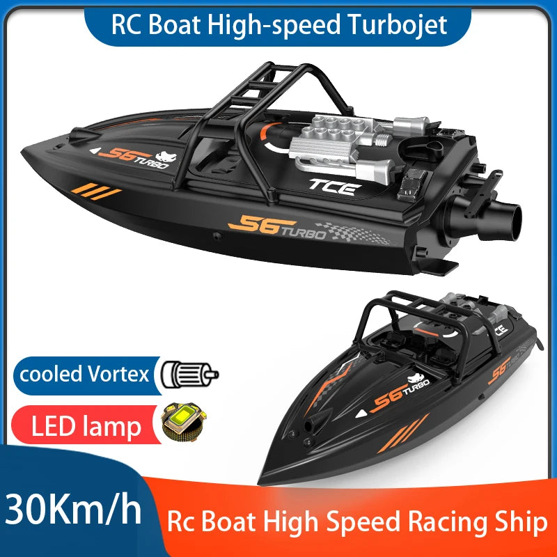 RC Boat High Speed Racing Ship - Turbojet Propulsion