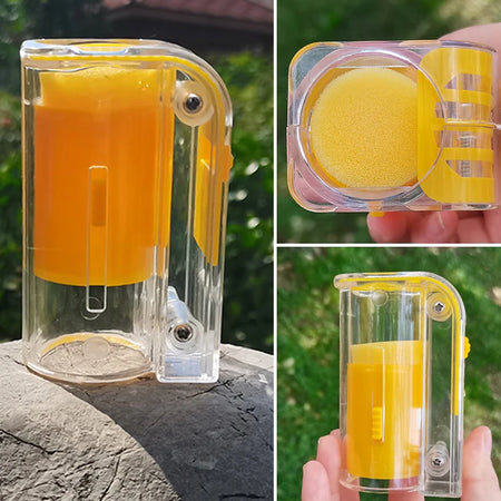 Queen Bee Marker Bottle Cage Handed Catcher &ndash; With Plunger