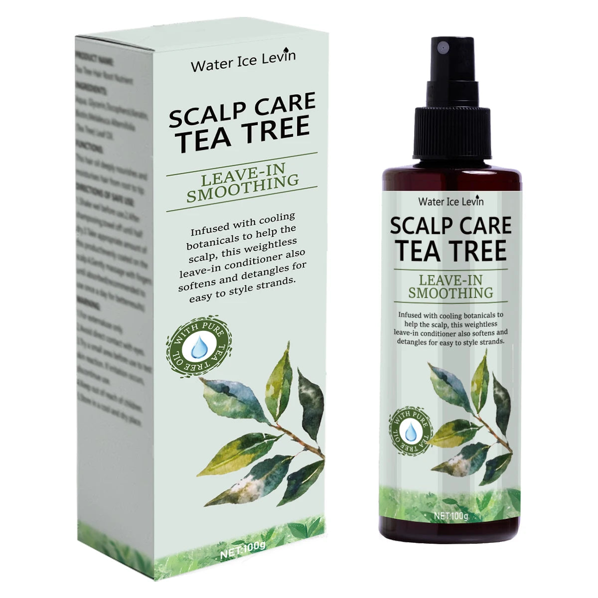 Tea Tree Essential Oil &ndash; Deeply Moisturizes Dry and Frizzy Hair 100g Box