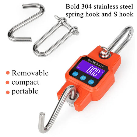 WH-C06B Bluetooth Portable Hook Scale &ndash; 300kg Capacity