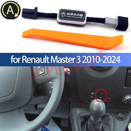 Automatic Stop Start Engine System Off Cable Plug and Play Eliminator for Renault Master 3 2010-2021 2022 2023 2024 by InterCyprus Trading Ltd