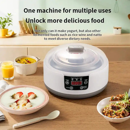 Electric Mini Yogurt Maker Automatic Rice Wine Natto 1000ml