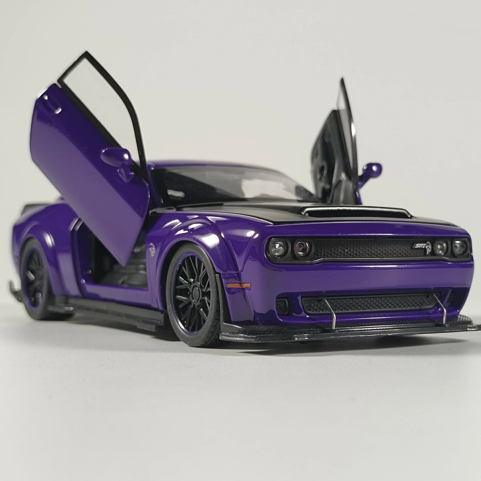 Diecast Alloy Car Model for Dodge Challenger SRT Hellcat Redeye 1:32