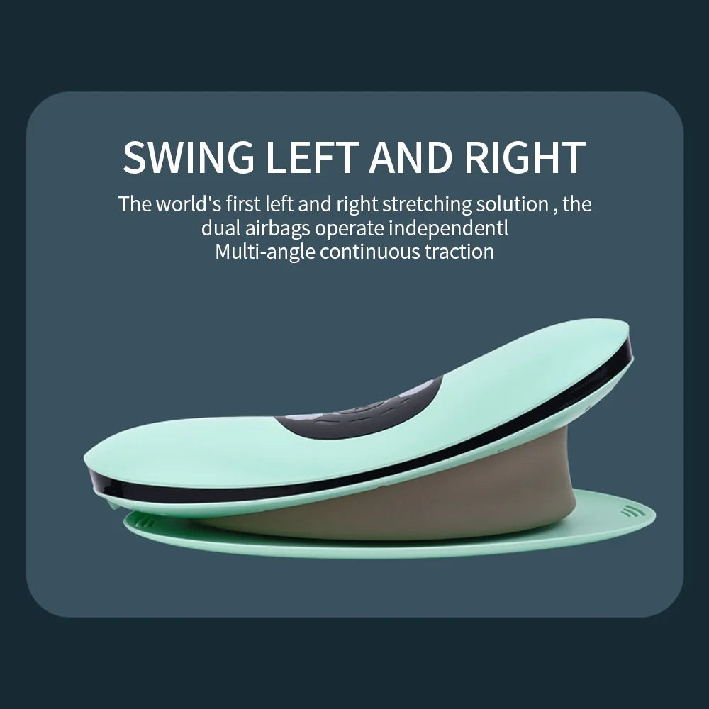 Electric Lumbar Traction Massager &ndash; Adjustable Vibration for Ultimate Comfort