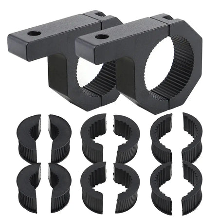 Off-Road LED Light Bar Mounting Bracket Kit for 1"/1.5"/1.75"/2" Universal Aluminum ATV UTV Motorcycle Truck Whip Light Mount by InterCyprus Trading Ltd