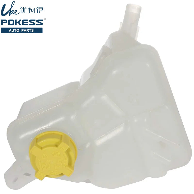 Coolant Expansion Pot With Cover For Ford EcoSport 2004-2012, Fiesta 2003-2012