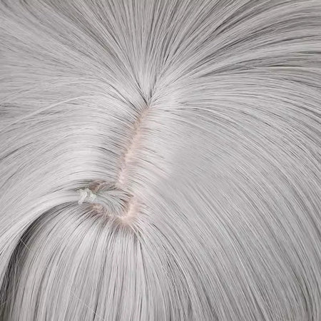 Grey Wise Wig for Cosplay - Short Straight Heat Resistant Synthetic Hair