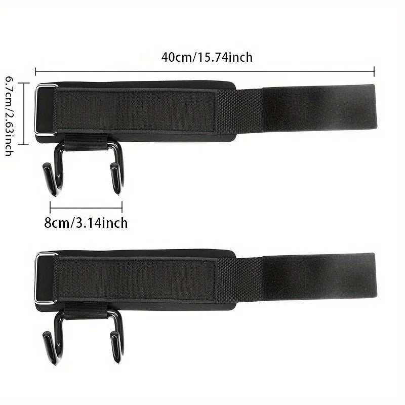 Grip Aid Hook for Pull-Up Bar, Assisted Lifts, Deadlifts