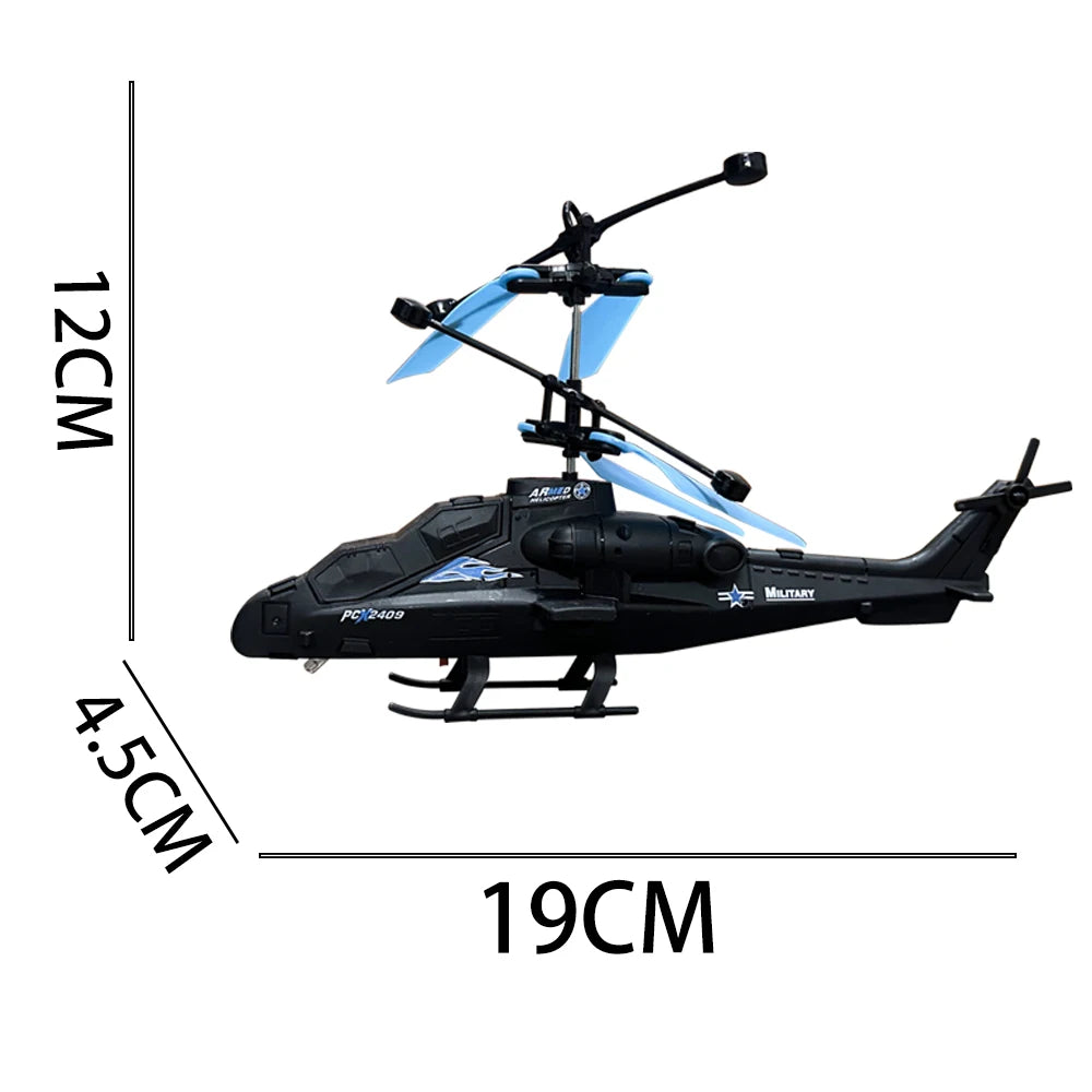 Induction Suspension Helicopter &ndash; Infrared Control with LED Lights