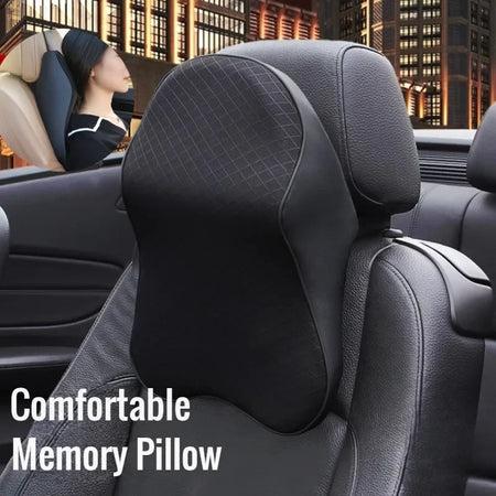 Breathable 3D Memory Foam Car Headrest &ndash; Neck Support