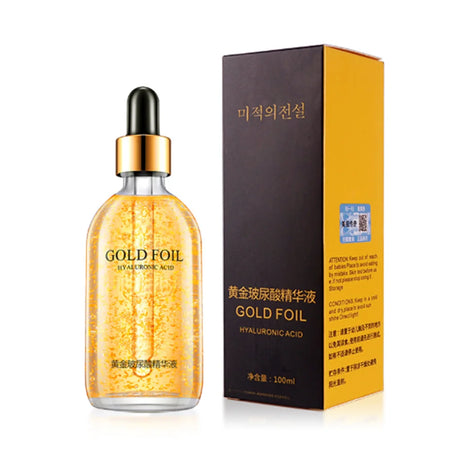 REAROYA 24k Gold Hyaluronic Acid Serum &ndash; Powerful Anti-Aging Formula 24K Gold Foil