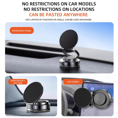 Car Phone Holder &ndash; 360 Degree Rotatable Magnetic Mount