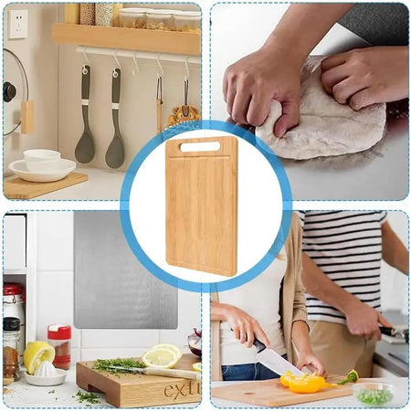 Thickened Double-Sided Solid Wood Cutting Board for Meat &amp; Veggies