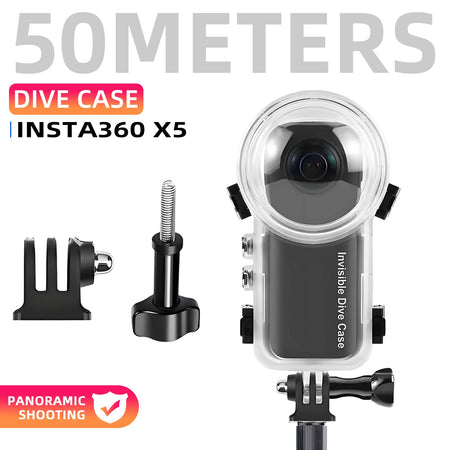 Insta360 X5 Dive Case &ndash; 60 Meter Waterproof Protection
