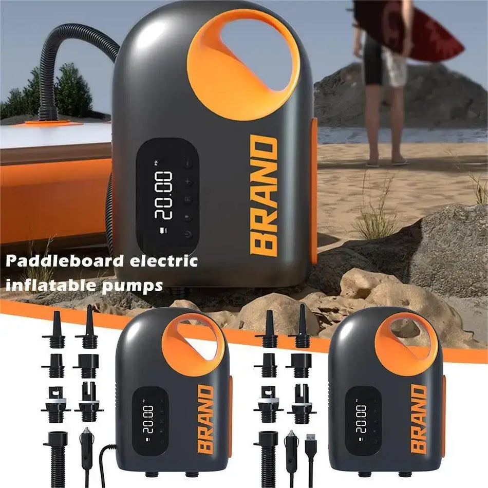 Bomba Infladora de Litio Portátil de 20 PSI para Paddleboard