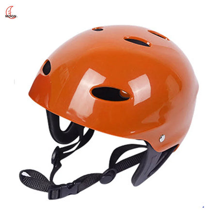 MOON Waterproof Surfing Helmet - Safety Certified for Kayaking &amp; Paddleboarding ORANGE   M / CN (Origin)