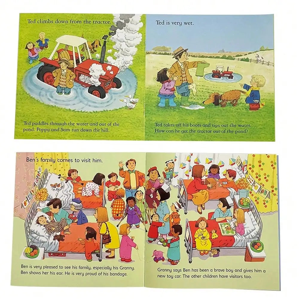 Usborne Farmyard Tales First Experience &ndash; Montessori Reading