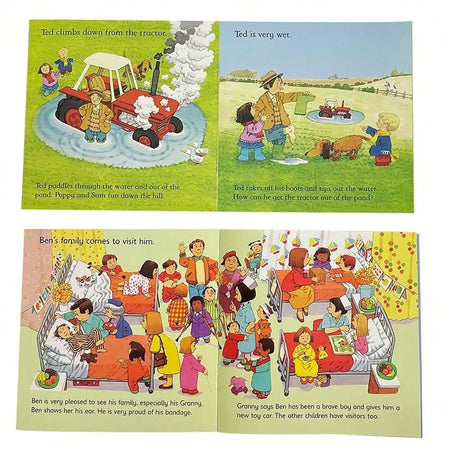 Usborne Farmyard Tales First Experience &ndash; Montessori Reading