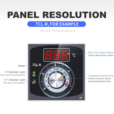 AC220V Knob Type Digital Thermostat &ndash; Easy Temperature Control