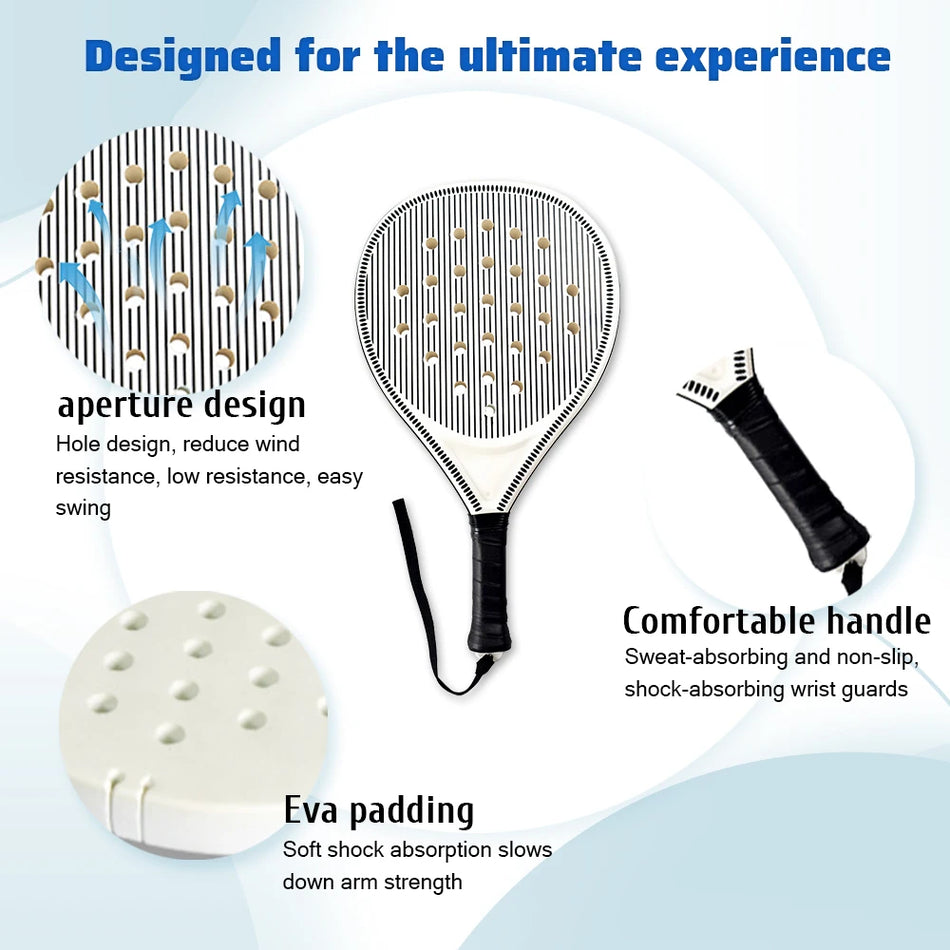 Budget Padel Racket Za Začetnike Trajna Protivibracijska