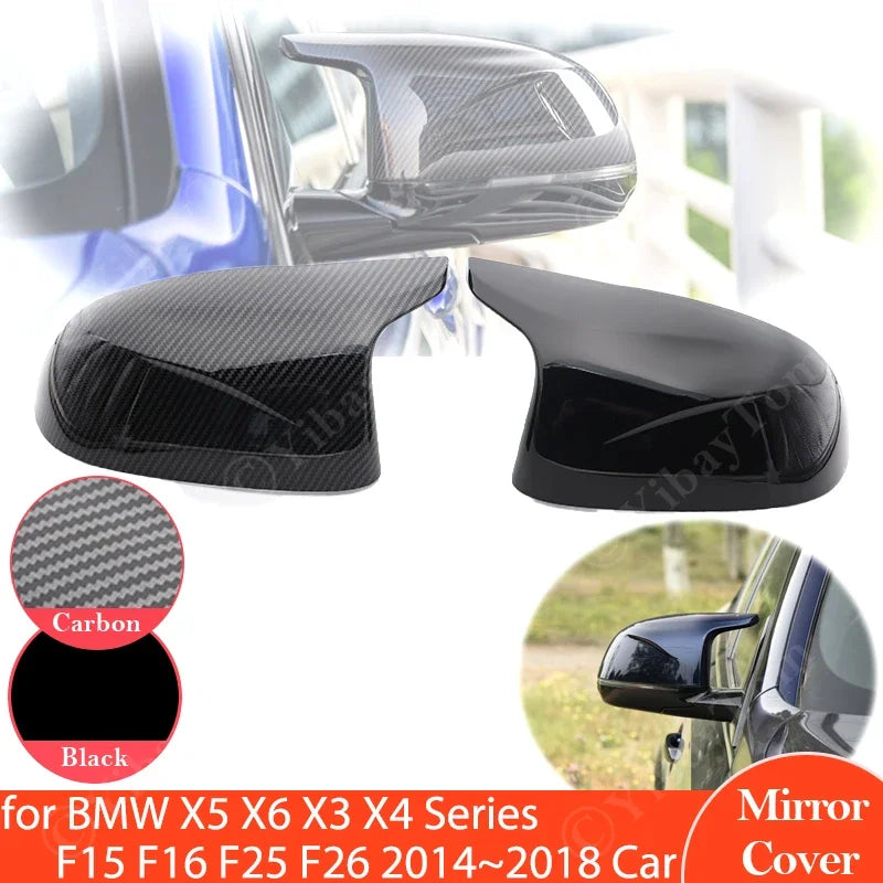 Cubiertas de Espejo de Fibra de Carbono para BMW X5 F15 X6 F16 X3 F25 X4 F26