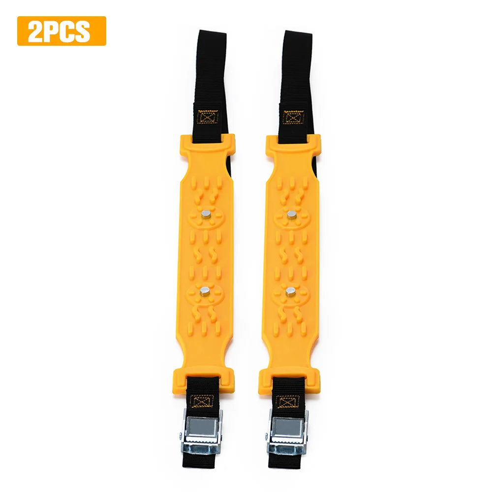 STC03 Car Winter Snow Chains - Ultra Durable Anti Slip 2 PCS