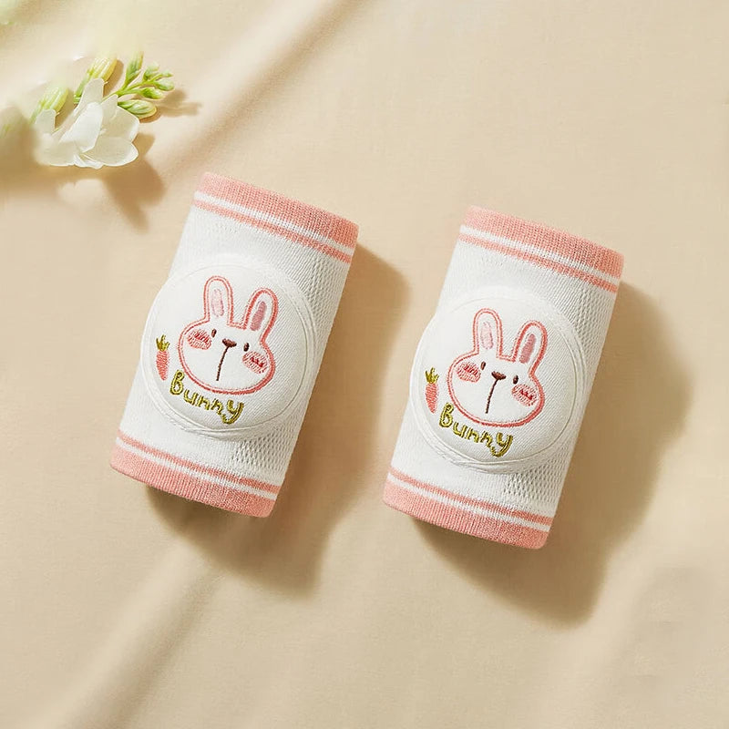 Baby Knee Pads For Crawling &ndash; Breathable Mesh Comfort Rabbit B / 0-4 Years Old