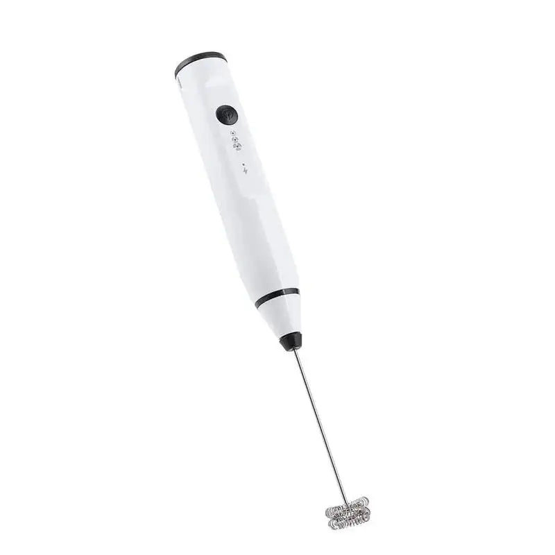 Mini USB Rechargeable Milk Frother Whisk Cappuccino