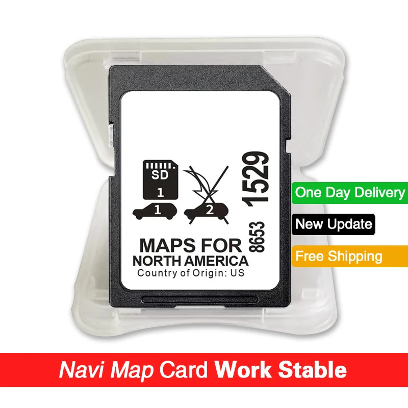 GM 8653-1529 Nav SD Card &ndash; USA Canada Mexico Maps 2023 CHINA / for GM 8653-1529