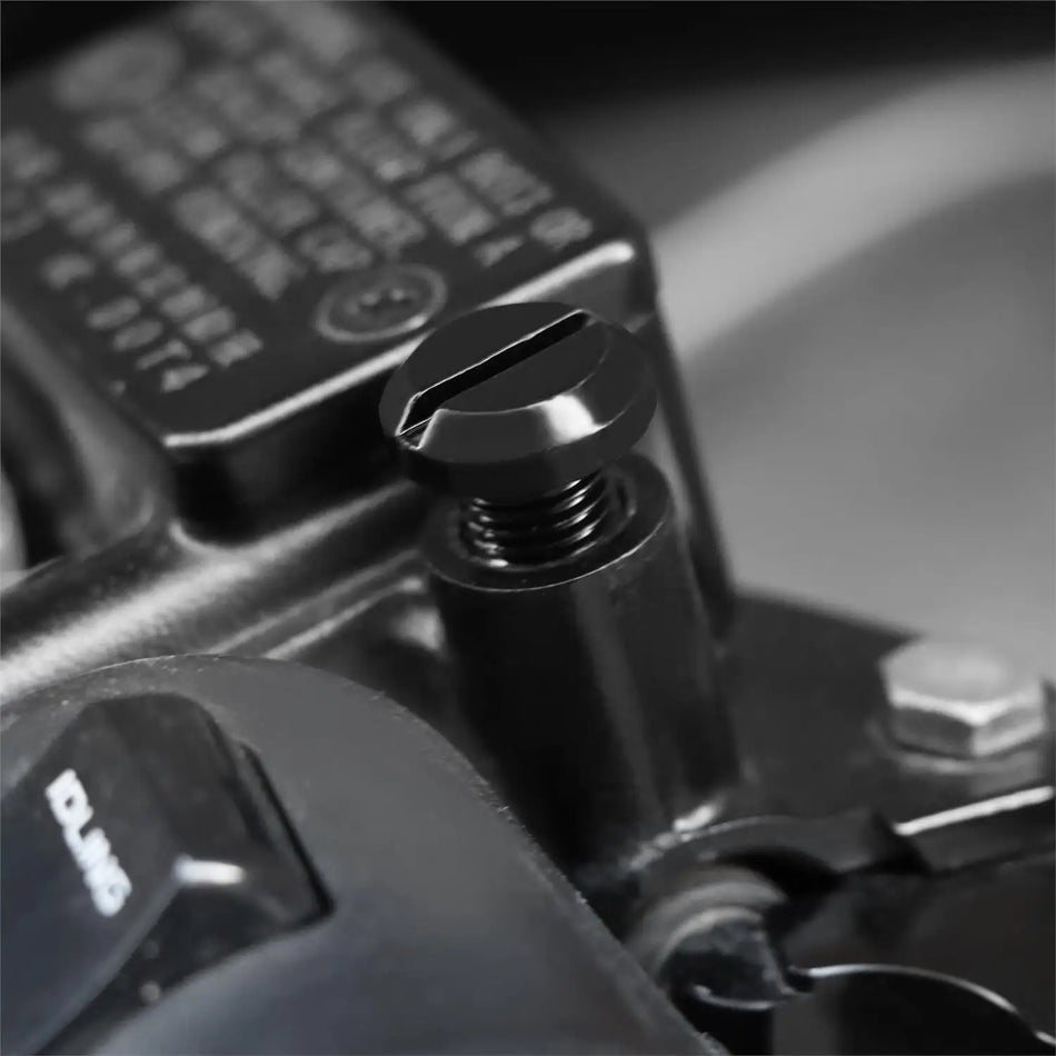 Βίδες Τάπας Τρύπας Καθρέφτη Πίσω Μοτοσυκλέτας M10/M8, Αντίστροφη Κλωστή, Αλουμίνιο