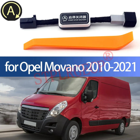 Automatic Stop Start Engine System Off Cable Plug and Play Eliminator for Opel Movano 2010-2021 Accessories by InterCyprus Trading Ltd