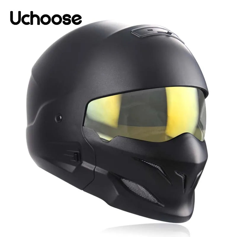 Scorpion Detachable Multi-purpose Full Face Helmet - Predator Design 3 / XXL
