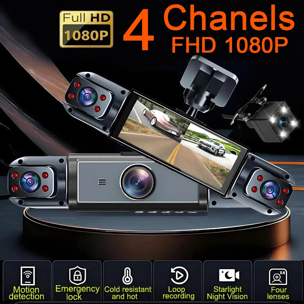 1080P HD Dash Cam with Night Vision