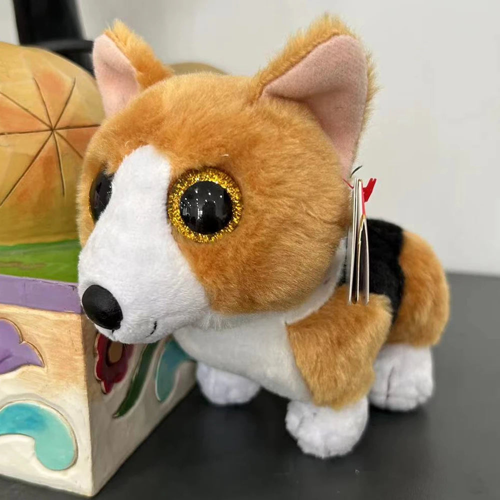 Ty Beanie Boos Spirit The Dog Plush Toy - 15cm Corgi / 15cm