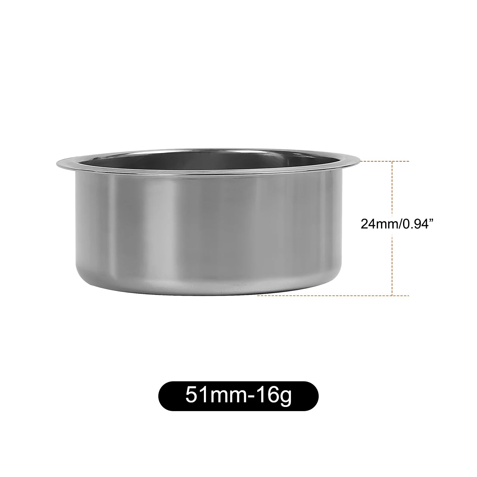 IKAPE Beehive Filter Basket &ndash; Precision Laser Cut Holes Silver 51MM (16g) / CHINA