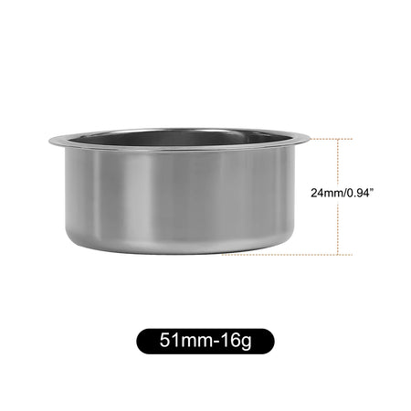 IKAPE Beehive Filter Basket &ndash; Precision Laser Cut Holes Silver 51MM (16g) / CHINA