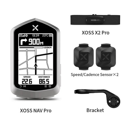 Xoss Nav Pro &ndash; Upgraded GPS Cycling Navigation Nav Pro Set G