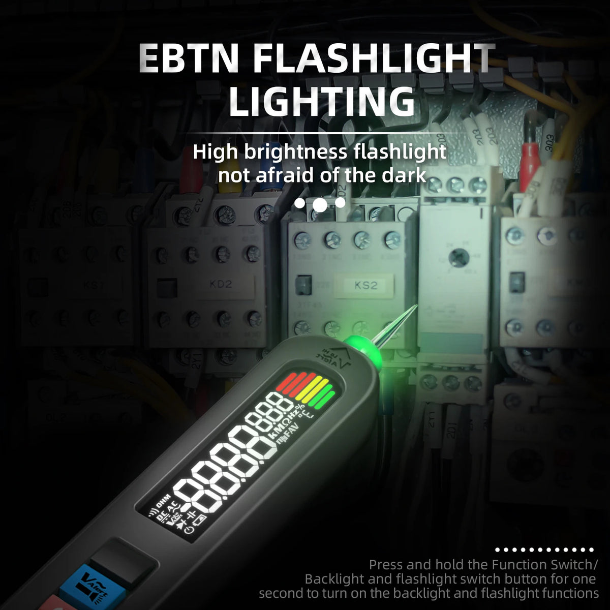 BSIDE Non-Contact Voltage Tester Pen - Breakpoint Locate