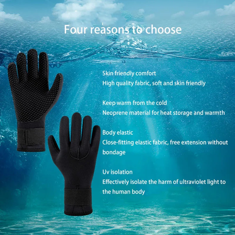 Neoprene Diving Palm Gloves &ndash; Keep Warm, Wear Resistant