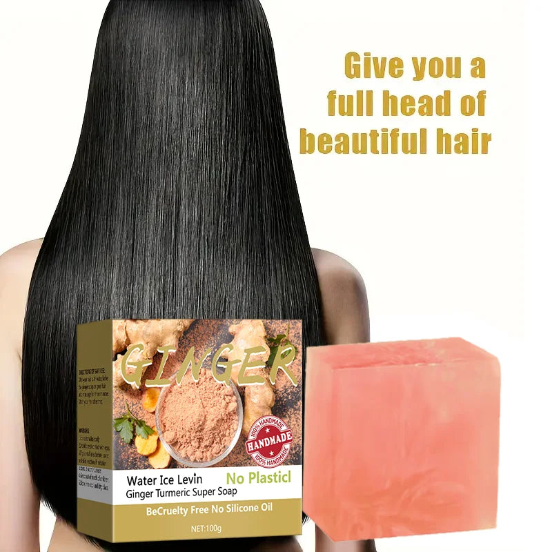Ginger Turmeric Super Soap &ndash; Antimicrobial Hair Treatment