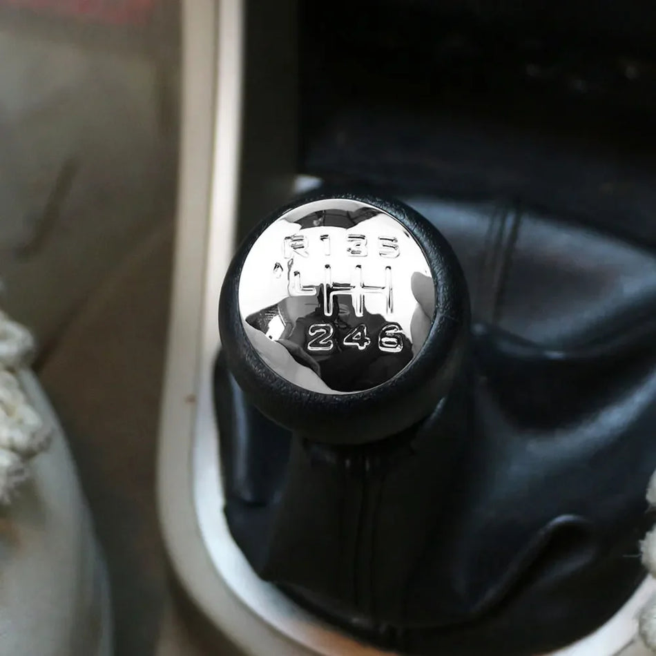 Peugeot versnellingspookknop ABS chroom voor 106, 206, 306, 406