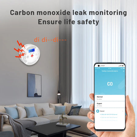 Tuya Smart WiFi CO Detector &ndash; Real Time Monitoring