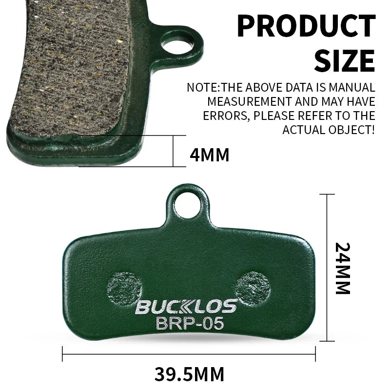 Bucklos Ceramic Hydraulic Disc Pads D02S N03A &ndash; Resistant