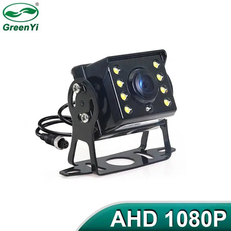 GreenYi HD AHD 1920*1080P Starlight Night Vision 8 LED Car Rear View Reverse Backup AHD Camera With 10M 15M 20M Video Cable by InterCyprus Trading Ltd